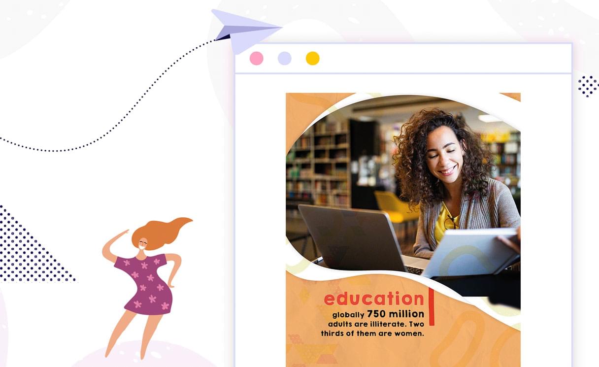 Screenshot from the project