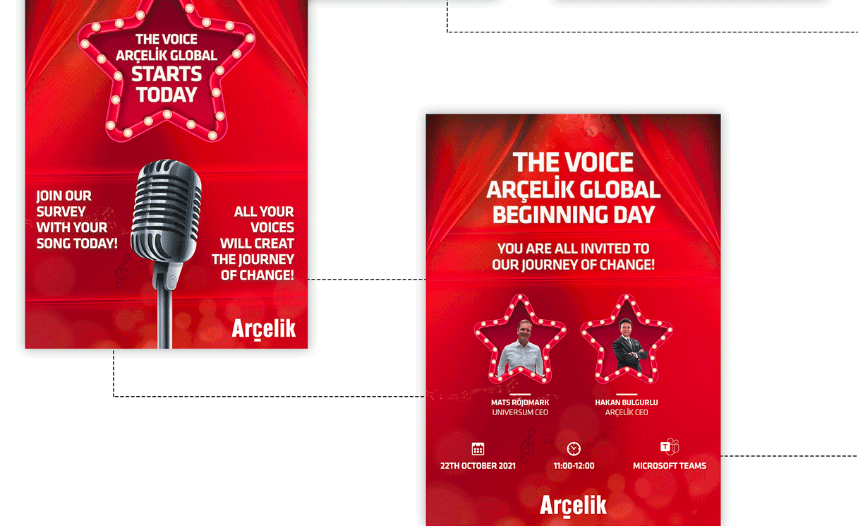 Screenshot from the project