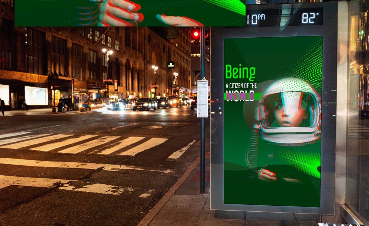 Screenshot from the project