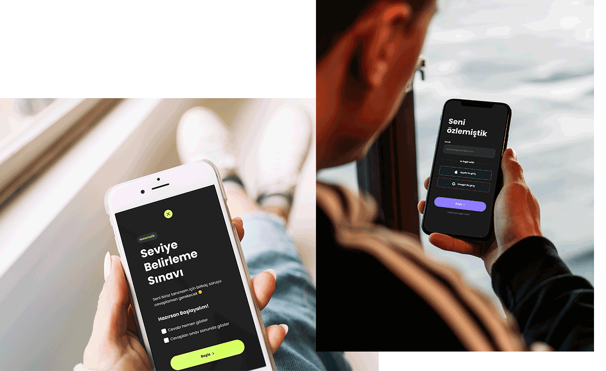 Screenshot from the project