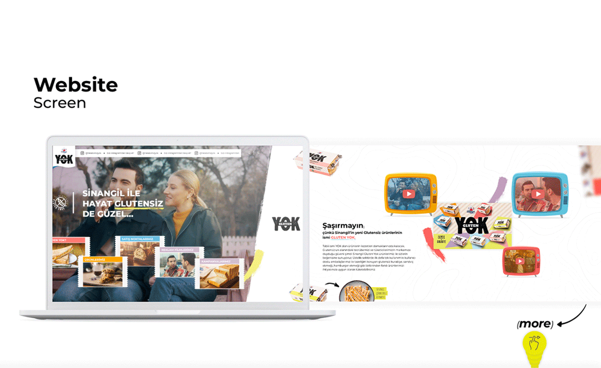 Screenshot from the project