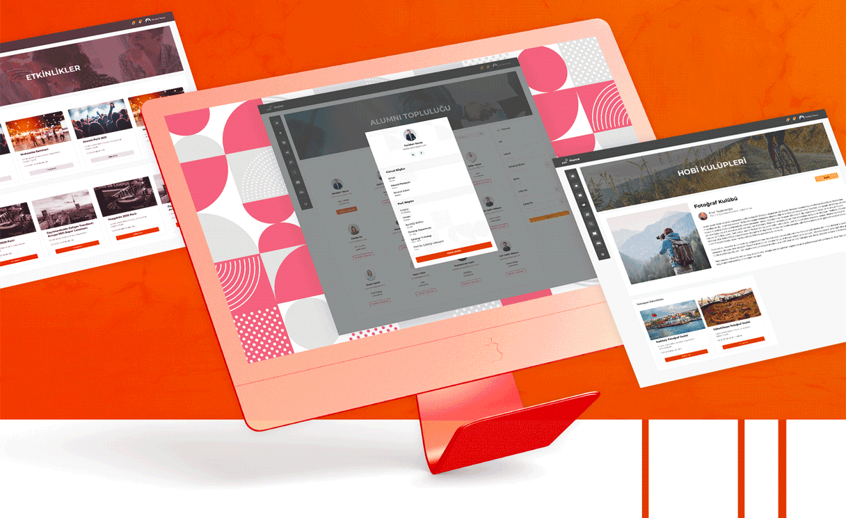 Screenshot from the project