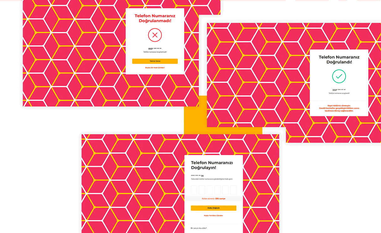 Screenshot from the project