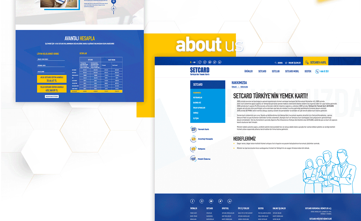 Screenshot from the project