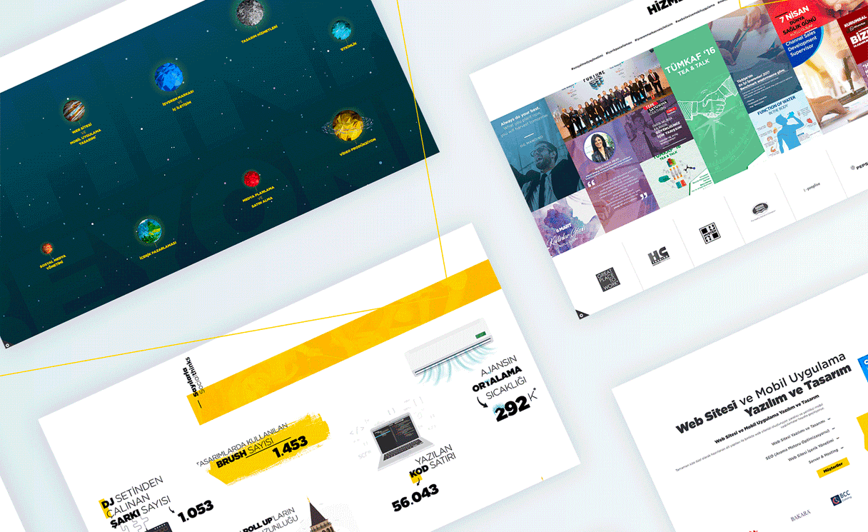 Screenshot from the project