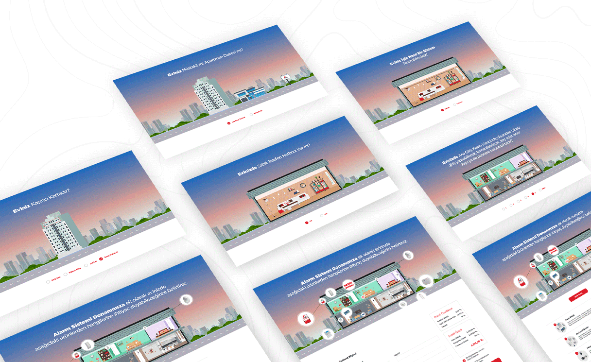 Screenshot from the project